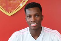 Eddie Nketiah Signs New Arsenal Contract Takes Thierry Henry Number 14 Shirt