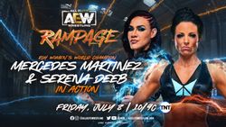 Aew Dynamite Fyter Fest Matches Announced Alongside Rampage Card