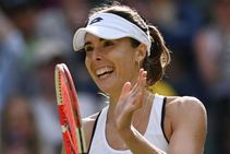 Wimbledon 2022 Alize Cornet Ends Iga Swiatek Unbeaten Run