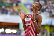 Oregon 2022 Mutaz Barshim Becomes First High Jumper To Clinch Hat Trick Of World Championship Gold
