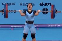 Cwg 2022 Bindyarani Devi Clinches Silver In Women S 55kg Weightlifting