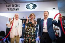 Chess Olympiad 2022 Fide Officials Inaugurate Queen Pavilion And Social Pavilion