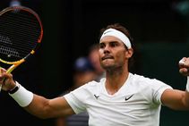Wimbledon Nadal Survives Berankis Battle To Overtake Navratilova On Slam List