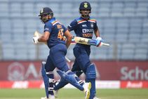 Rohit Sharma Shikhar Dhawan Reach Milestone Pair Complete 5000 Partnership Runs As Openers