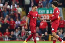 Liverpool 1 1 Crystal Palace Darwin Nunez Sees Red Luis Diaz Rescues Point Reds With Wonder Strike