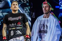 One Fight Night 1 Jonathan Haggerty Amir Naseri Trade Shots On Instagram