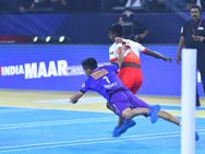 Telugu Yoddhas Gujarat Giants Clinch Second Wins On The Trot In Ultimate Kho Kho