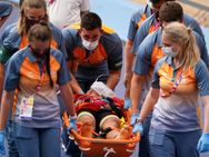 Cwg 2022 Indian Cyclist Meenakshi Suffers Horrific Crash Run Over By Rival