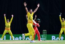 Australia Quicks Tear Through Zimbabwe For 96 Runs Setting Up Eight Wicket Victory