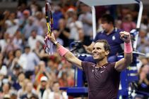 Us Open Rafael Nadal Rallies Back After Dropping The First Set Against Rinky Hijikata
