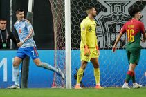 Portugal 0 1 Spain Late Alvaro Morata Goal Earns Luis Enriques Men Place Nations League Finals