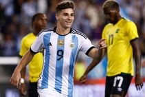 Argentina 3 0 Jamaica Julian Alvarez Lionel Messi Goal Unbeaten Streak 35 Match