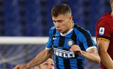 Three Clubs Chasing Nicolo Barella