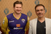 Legends League Cricket Shane Watson Arrives In Jodhpur To Play For Irfan Pathan S Bhilwara Kings