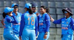 India Vs Thailand Women In Blue Bundle Out Thai Team For 37 Win By 9 Wickets In Women S Asia Cup