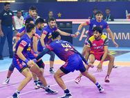 Pkl Bengaluru Bulls Vs Dabang Delhi Highlights Bharat S Magnificent Performance Powers Bulls