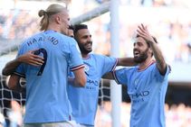 Premier League Manchester City Vs Southampton Highlights Champions Reach Summit As Haaland Strike