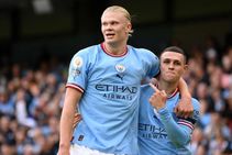 Premier League Manchester City 6 3 Manchester United Haaland And Foden Hat Tricks Give Hosts Win
