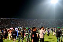 Dark Day Fifa President Gianni Infantino Offers Condolences At Least 174 Die Stampede Indonesian Football Match