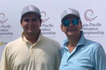 Nikhil Chopra Takes Time Off T20 World Cup Commentary Caddie Son Krishnav Asia Pacific Championship