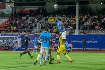 Isl 2022 23 Hfc Vs Mcfc Highlights Hyderabad Fc Mumbai City Fc Share Spoils After A Six Goal Thr