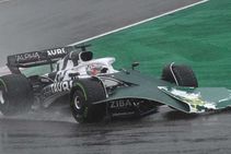 Pierre Gasly Fumes At Tractor On Track At Rain Disrupted Japanese Gp
