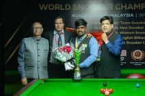 Shrikrishna Crowned World 6 Red Snooker Champion