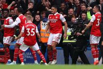 Premier League Chelsea 0 1 Arsenal Highlights Gabriel Settles Derby To Put Gunners Top