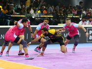 Pkl Arjun Deshwal Leads Jaipur Pink Panthers To Massive Victory Against Telugu Titans