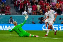 Fifa World Cup 2022 Denmark 0 0 Tunisia Cornelius Misses As Teams Play A Goalless Draw In Group D
