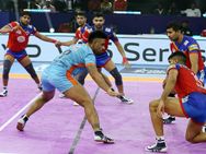 Pkl Bengal Warriors Vs Up Yoddha Highlights Up Tackle Maninder In The Last Second To Tie 41 