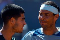 Nadal Face Alcaraz Tennis Exhibition Match Las Vegas Mgm Grand March