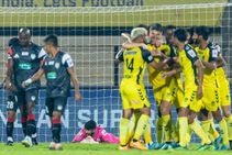 Isl 2022 23 Hyderabad Fc Gain Goal Difference Boost With A 6 1 Win Against Northeast United Fc