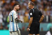 Lionel Messi Argentina Outrage Against Referee Lahoz Worst Referee Of The Tournament