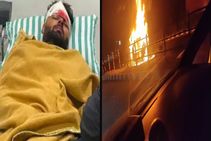 Rishabh Pant Road Accident Chilling Cctv Footage Of India Cricketer S Car Collision Goes Viral