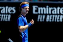 Australian Open Andrey Rublev Advances After Avenging Recent Loss To Dan Evans