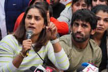 Wrestlers Protest Indian Protesting Grapplers Adamant Meeting With Sports Minister Inconclusive