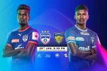 Isl Bengaluru Fc And Chennaiyin Fc Lock Horns In The Fight For Sixth Place