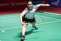 Indonesia Masters Lakshya Sen Reaches Quarterfinals Saina Nehwal Crashes Out