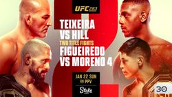 Ufc 283 Teixeira Vs Hill Fight Card Date Timings In Ist Telecast Live Streaming Information