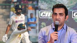 India Vs Australia Gautam Gambhir Throws Weight Behind Underfire Kl Rahul