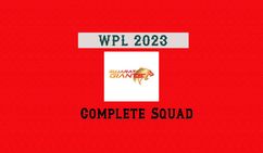 Wpl Auction 2023 Gujarat Giants Full Squad Complete Players List With Price Full Team All Players