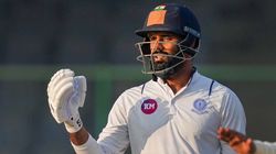 Ranji Trophy Qf Andhra Skipper Hanuma Vihari Bats One Handed But Mp Tighten Grip On Match