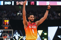 Tatum Scores Nba All Star Record 55 Points Team Giannis Down Team Lebron