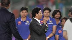 Sachin Tendulkar Felicitates Women S U19 World Cup Winning Cricket Team