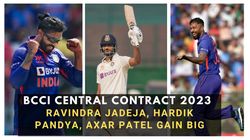 Full List Of Bcci S Contracted Players For 2023 Ravindra Jadeja Axar Patel Big Gainers