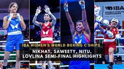 Iba Women S World Boxing Championships 2023 Semi Final Live Updates Nitu Nikhat Lovlina Saweety
