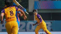 Wpl Up Warriorz Hand Mumbai Indians Their First Loss Deepti Sophie Put All Round Show