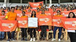 Wpl 2023 Adani Foundation Women Urban Slums Gujarat Giants Royal Challengers Bangalore