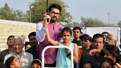 Anurag Singh Thakur Flags Off Khelo India Dus Ka Dum In Mega Opening Ceremony
